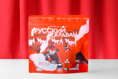 Русский Караван НИТКА чай чёрный купажированный, упак. 50 г. 