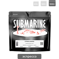 Руанда Бахо SUBMARINE (для эспрессо) кофе в зернах, упак. 200 г. 