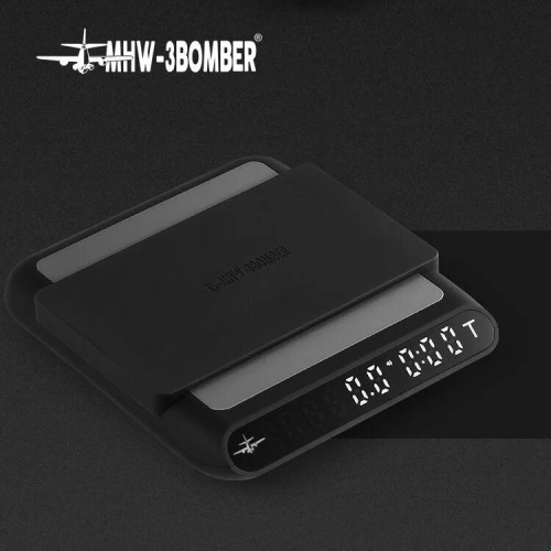 Весы электронные с таймером для кофе MHW-3BOMBER Formula Smart Coffee Scale ES5486B, черные 
