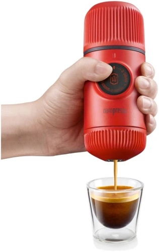 Кофеварка ручная WACACO Nanopresso Red Patrol.  фото 7