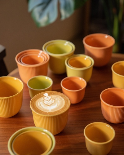 Чашка Loveramics Embossed Tasting Cup 250ml, цвет: белый (White) C099-26BWH  фото 6