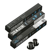 Руанда Каньеге SUBMARINE кофе молотый в капсулах Nespresso, упак. 10 шт. 