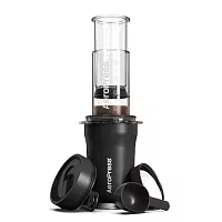 Кофеварка ручная Аэропресс (Aeropress) Go Plus, черная 