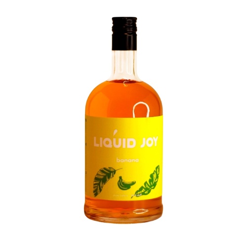 Банан LIQUID JOY сироп, бутылка стекло 700 мл. 