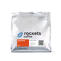 Ethiopia Deri ROCKETS COFFEE (под фильтр) кофе в зернах, упак. 250 г. 