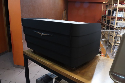 Кофемашина эспрессо рожковая Victoria Arduino Eagle Tempo 2 groups Matt Black, цвет корпуса черный  фото 4