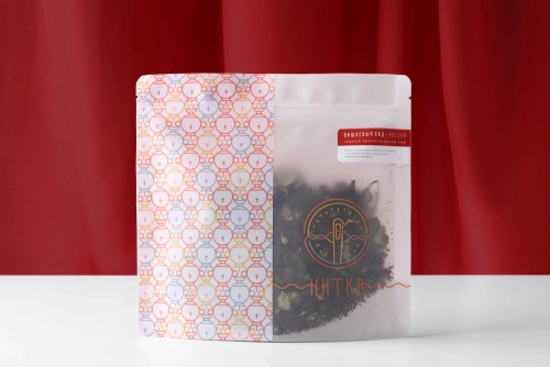 Вишневый Сад НИТКА чай черный ароматический, упак. 50 г. 