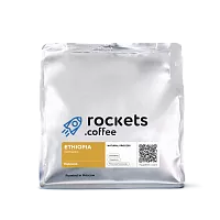 Ethiopia Gemadro ROCKETS COFFEE (для эспрессо) кофе в зёрнах, упак. 250 г. 