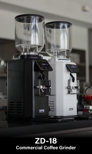 Кофемолка для эспрессо WPM ZD-18, цвет белый фото 2 Кофемолка для эспрессо WPM ZD-18, цвет белый фото 2