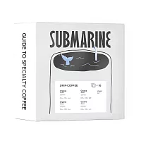 Кения Спайкс SUBMARINE кофе молотый в ДРИП-ПАКЕТАХ, упак. 6 шт. 