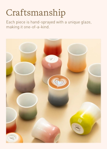 Чашка Loveramics Hutch Tasting Cup 150ml, цвет: оранжевый  фото 6