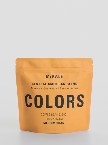 Центральноамериканский Бленд Mikale™ COLORS кофе в зернах, упак. 200 г.  фото 2