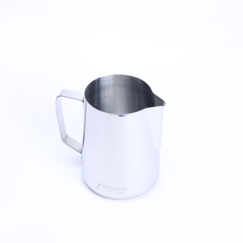 Питчер молочник для капучино и латте COFFEESTATE Barista Tools, стальной, объём 1000 мл.  фото 2