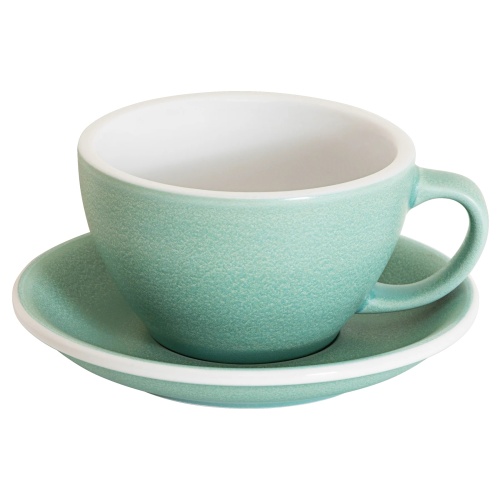 Кофейная пара Loveramics egg, 300ml, цвет: изумруд (emerald) C088-162BEM/187BEM 