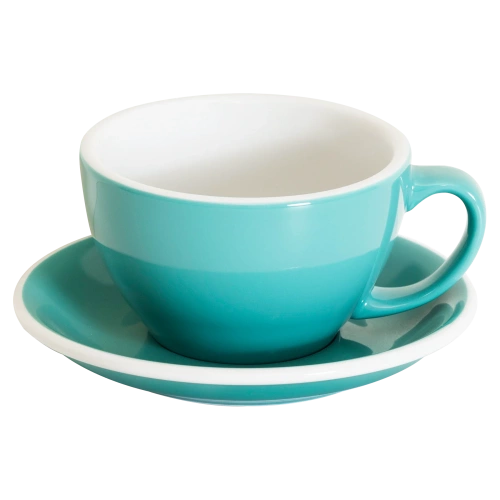 Кофейная пара Loveramics egg, 300ml, цвет: бирюзовый (teal) 300-13BTE/14BTE 