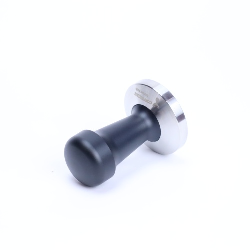 Темпер для кофе d58 COFFEESTATE Barista Tools, ручка металл, чёрная, основание сталь  фото 2