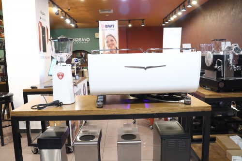 Кофемашина эспрессо рожковая Victoria Arduino Black Eagle Maverick 2 gr цвет белый  фото 12