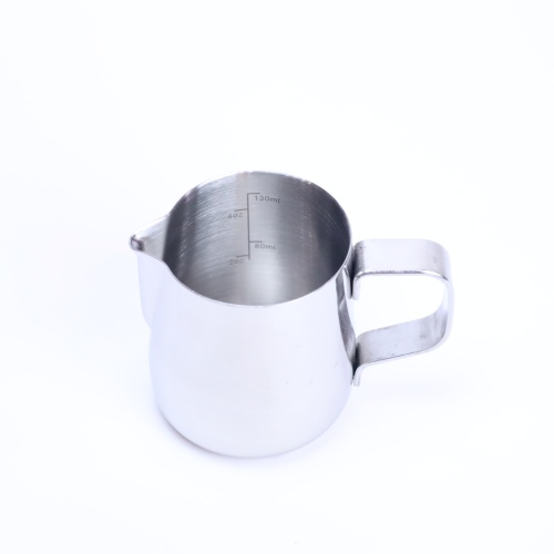 Питчер молочник для капучино и латте COFFEESTATE Barista Tools, стальной, объём 150 мл  фото 6