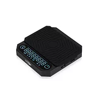 Весы для кофе IKAPE V3 Smart Palm электронные — 0.1 г, таймер, таймер, авто режим, цвет черный 